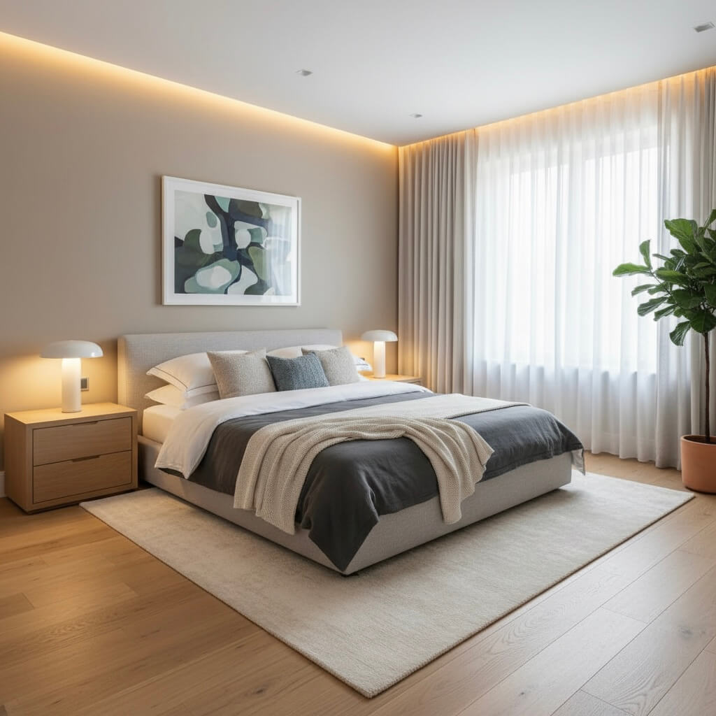 Traprenovatie in Naarden met eiken treden en zwarte leuningen, uitgevoerd door Renotix.